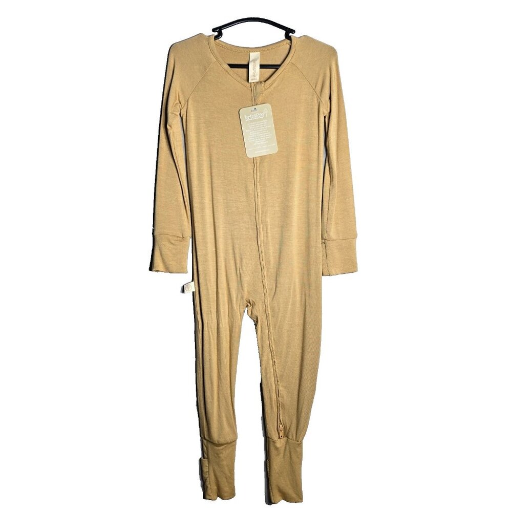 Tenth‎ & Pine Bamboo Convertible Zip Romper Size 12-24m Light Brown